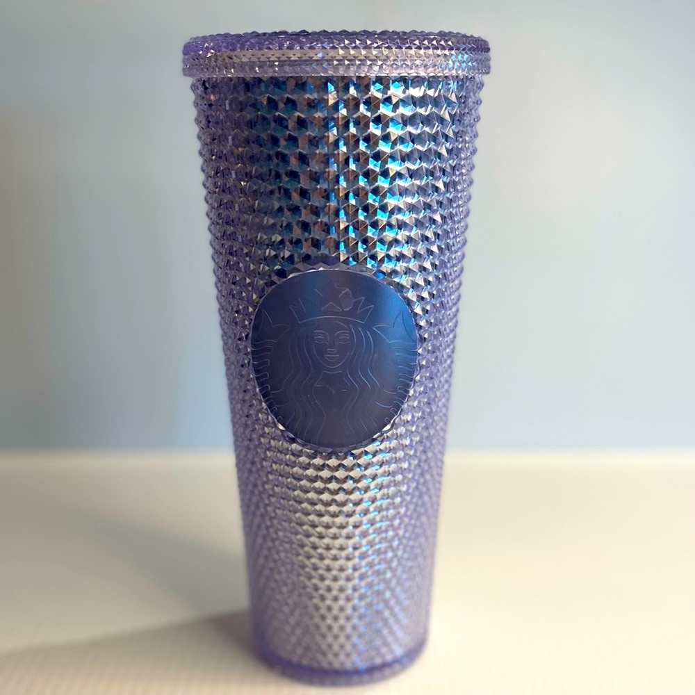 Starbucks 2019 Unicorn Silver Bling Studded Tumbler Venti 24oz *No Straw